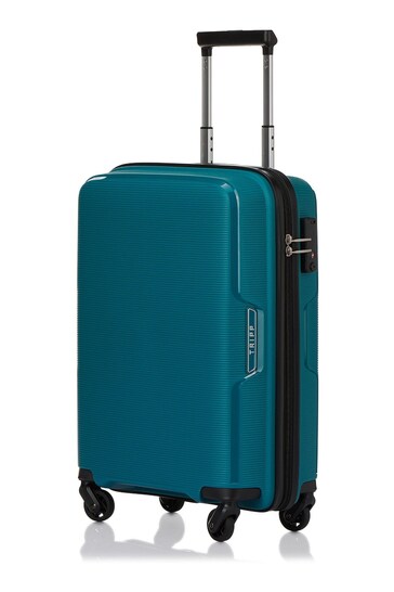 Tripp Teal Blue Escape Cabin 4 Wheel Suitcase 55cm