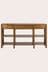 Honey Gold Balmoral 3 Drawer Triple Console Table