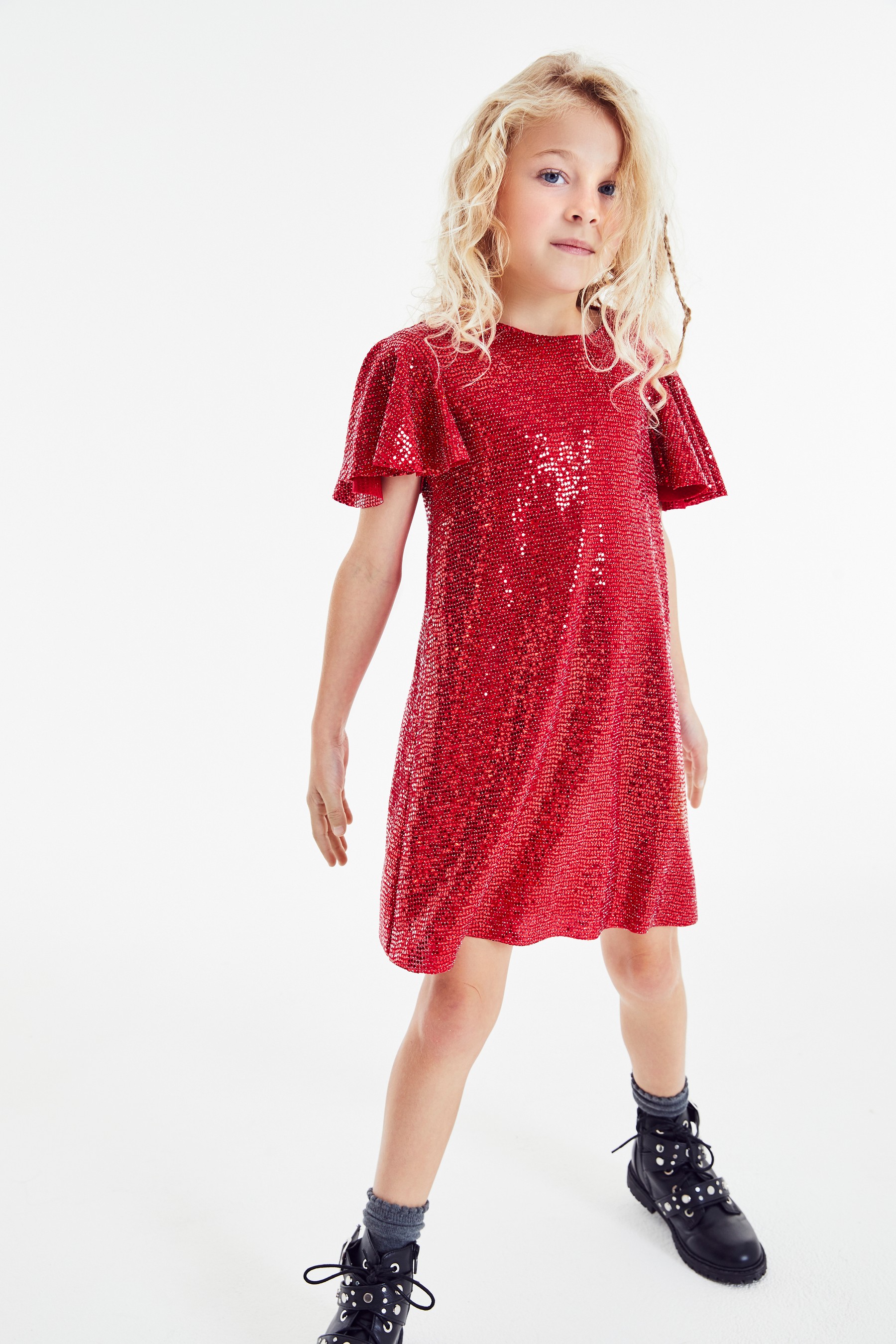 Buy Pink Sparkle Dress (3-16yrs) from the Next UK online shop
