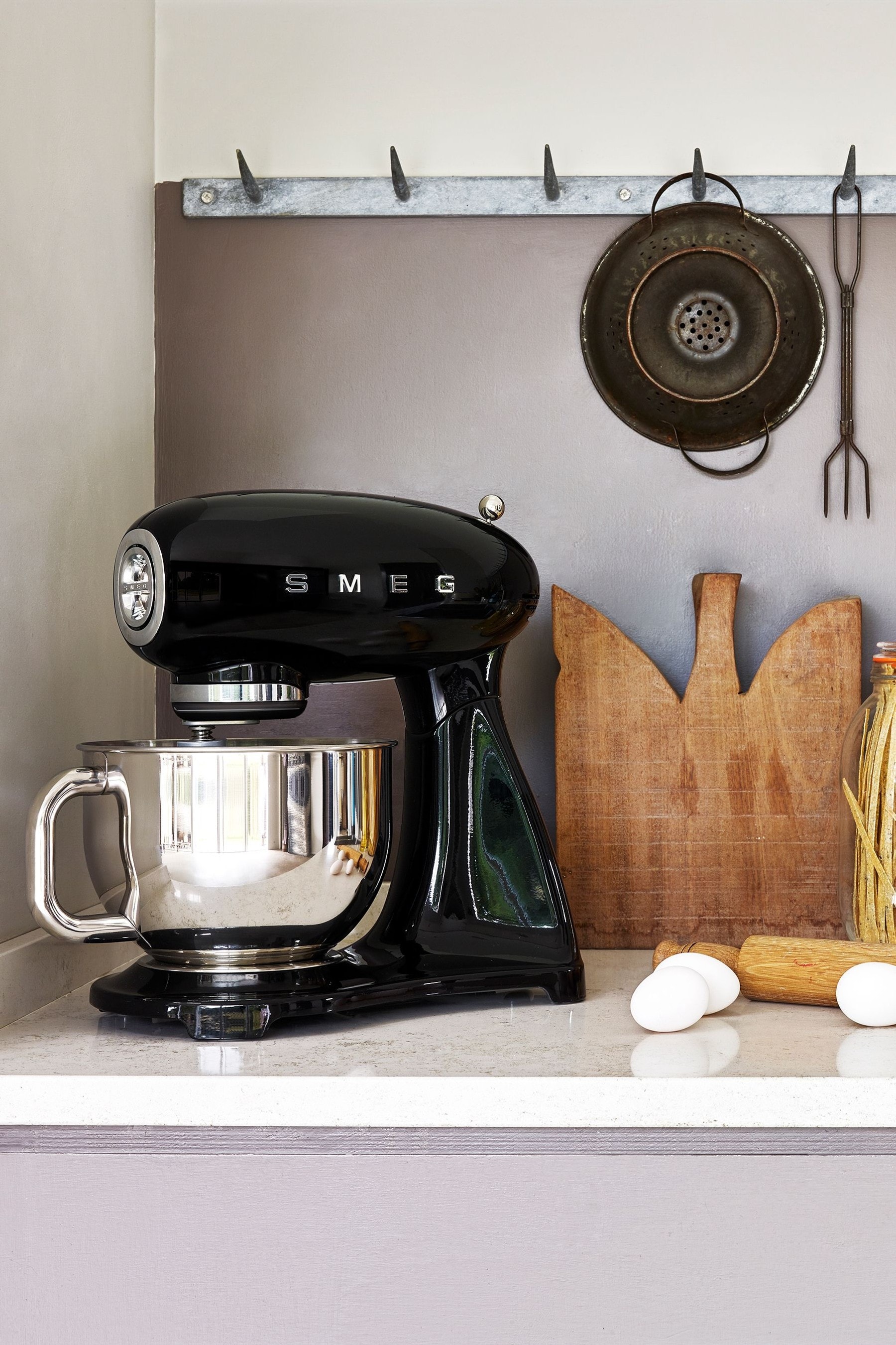 Smeg stand mixer on sale black