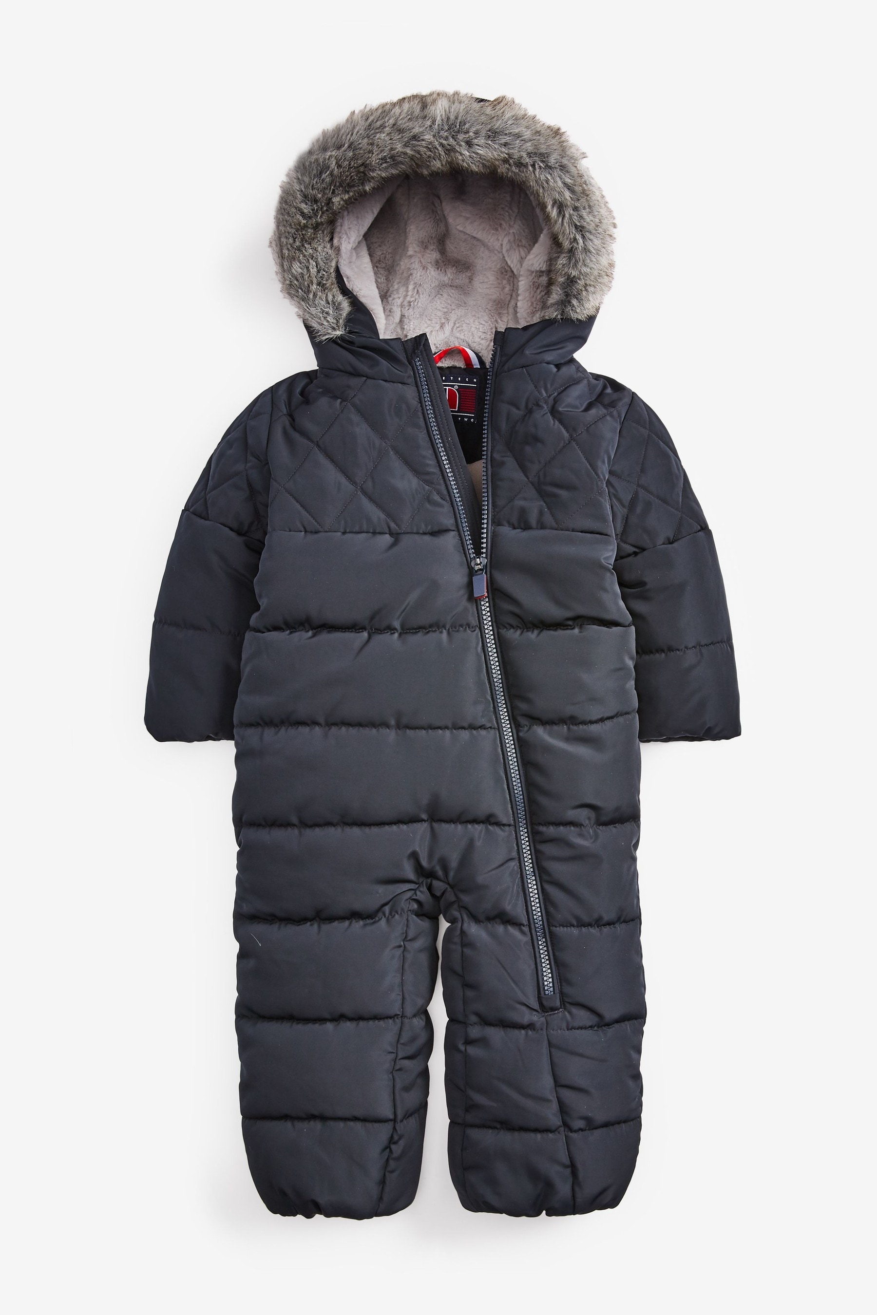 Buy Navy Quilted Snowsuit (3mths-10yrs) from the Next UK online shop