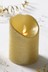 Real Wax Gold LED Candle