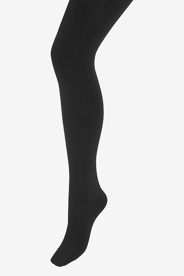 Buy Black Seamless 100 Denier Tights One Pack from the Next UK online shop
