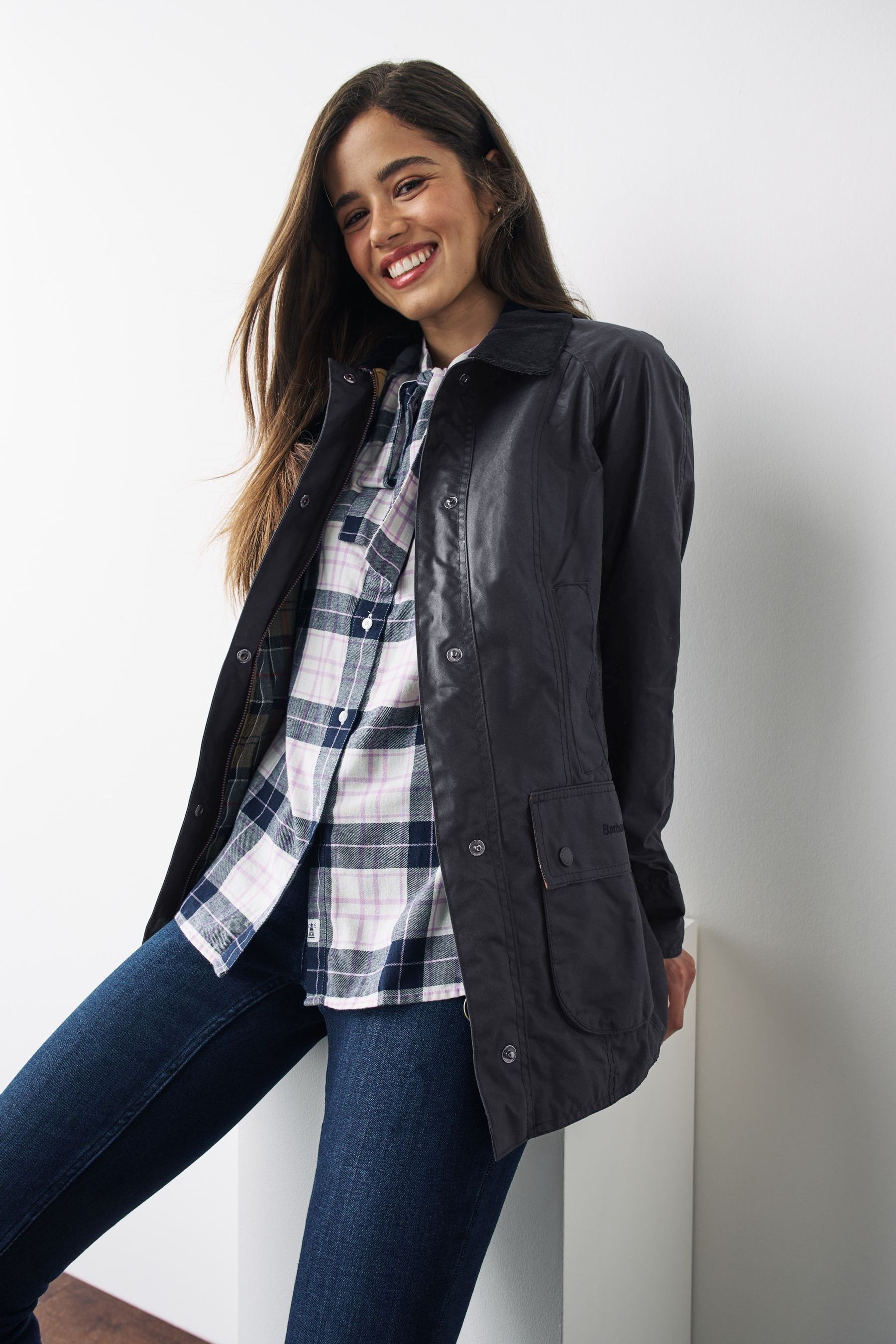 Next navy hotsell wax jacket