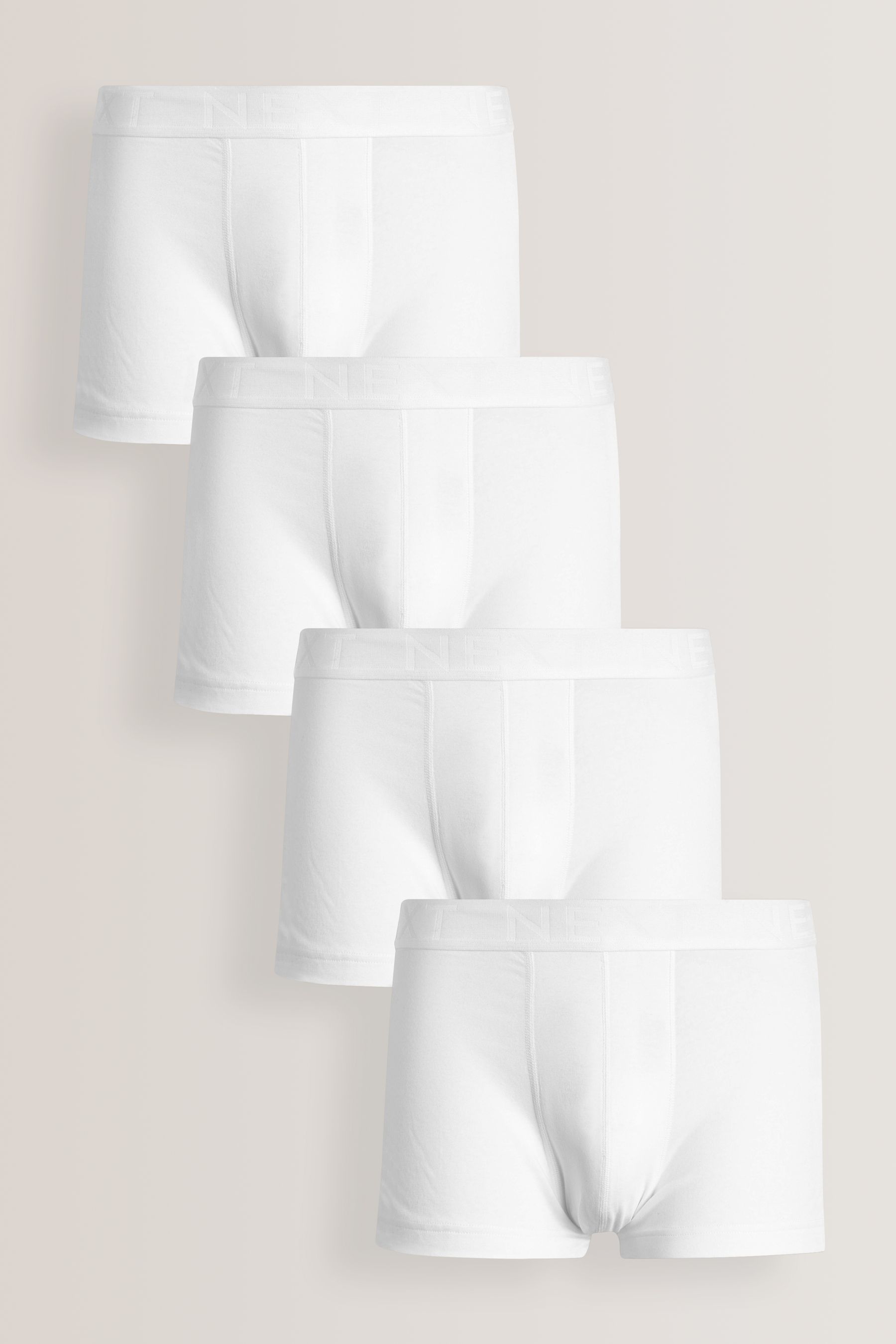 Buy White 4 pack Hipster Boxers from the Next UK online shop