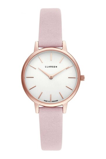 LLARSEN Ladies Pink Carolina Watch
