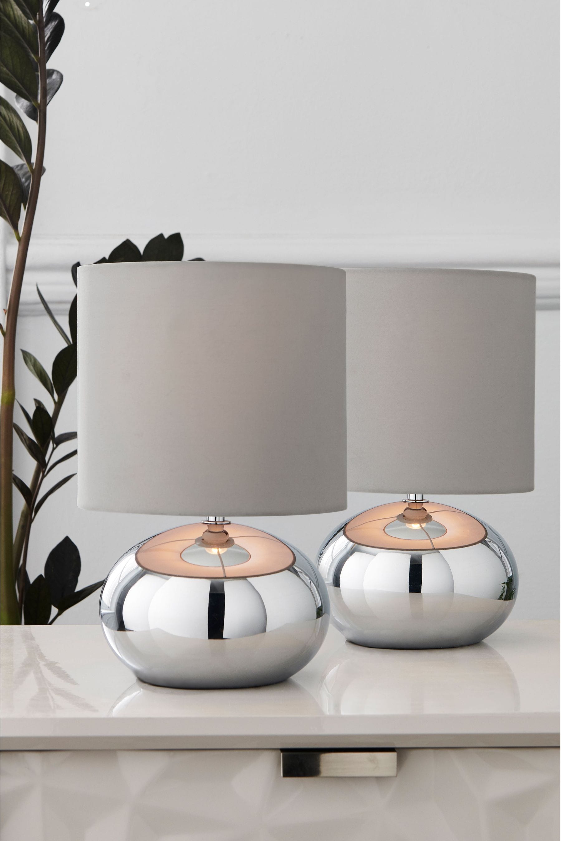 Twin bedside store lamps