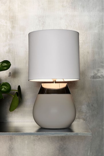 Light Grey Kit Touch Table Lamp