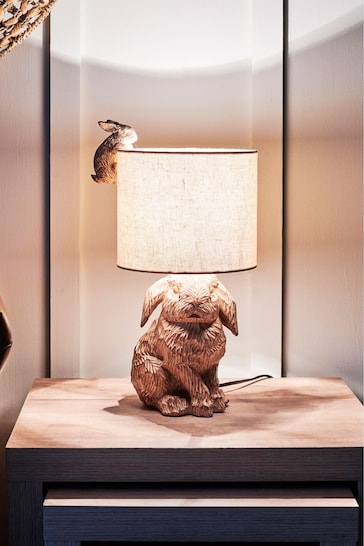 Bronze Rosie And Ronnie Table Lamp