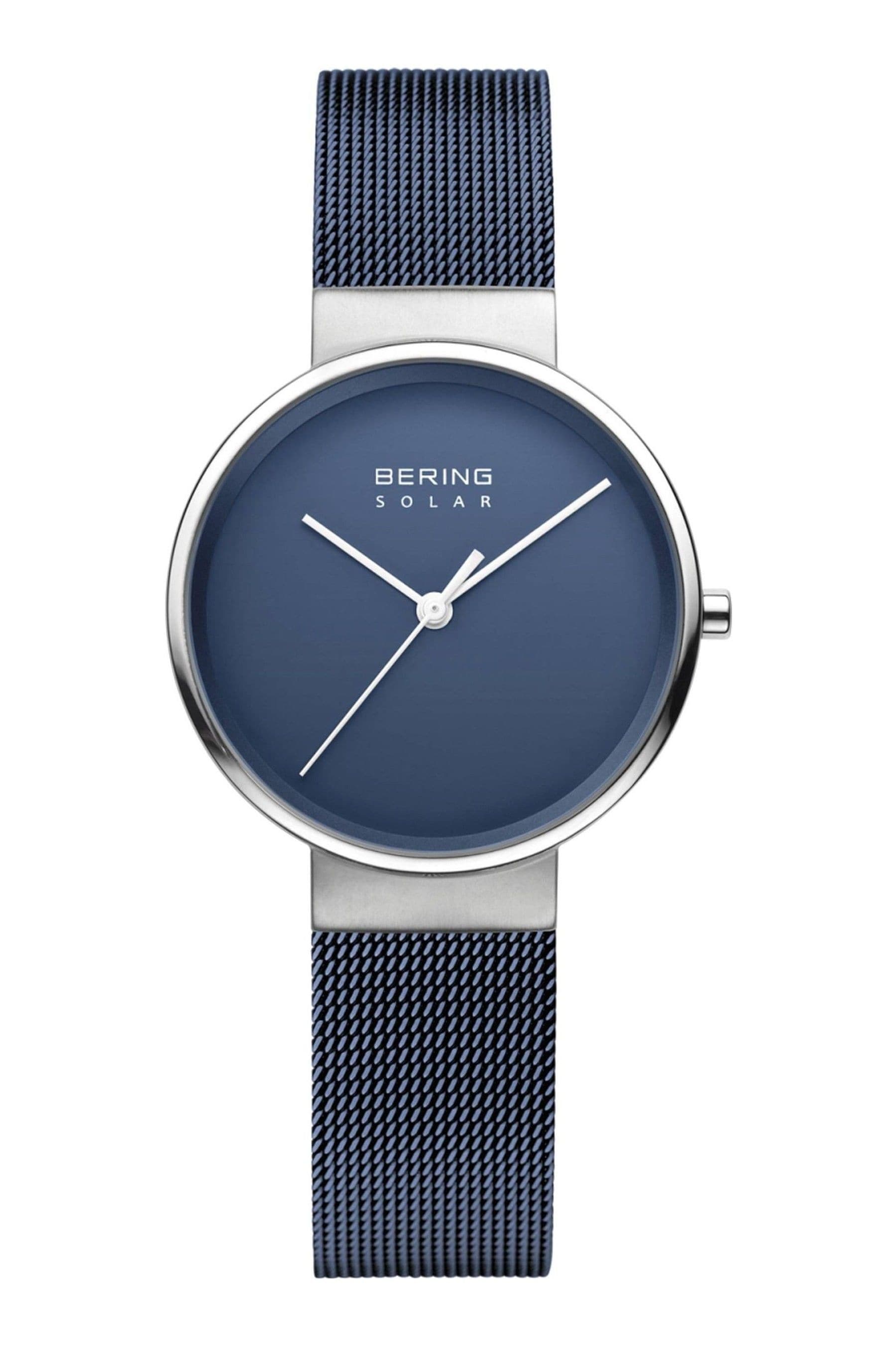 Buy Bering Ladies Blue Solar Watch from the Next UK online shop