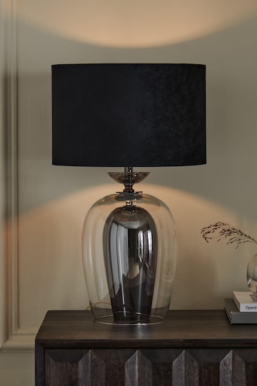 Smoke Grey Rosella Table Lamp
