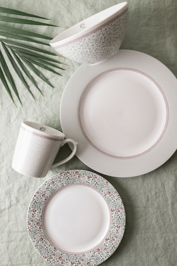 Buy Laura Ashley 16 Piece Green Wild Clematis Collectables Dinner Set from  the Next UK online shop