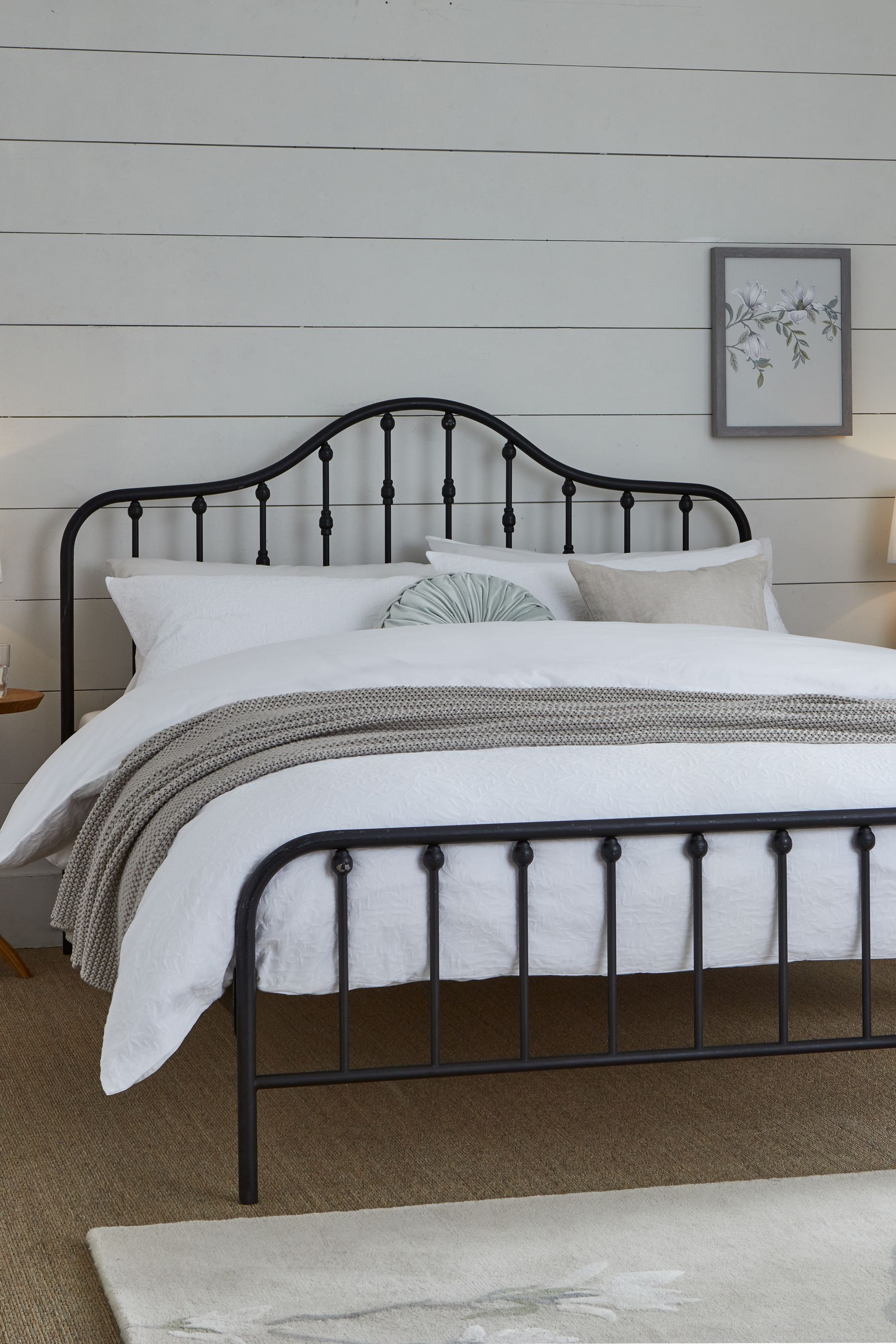 Ashley full size shop metal headboard