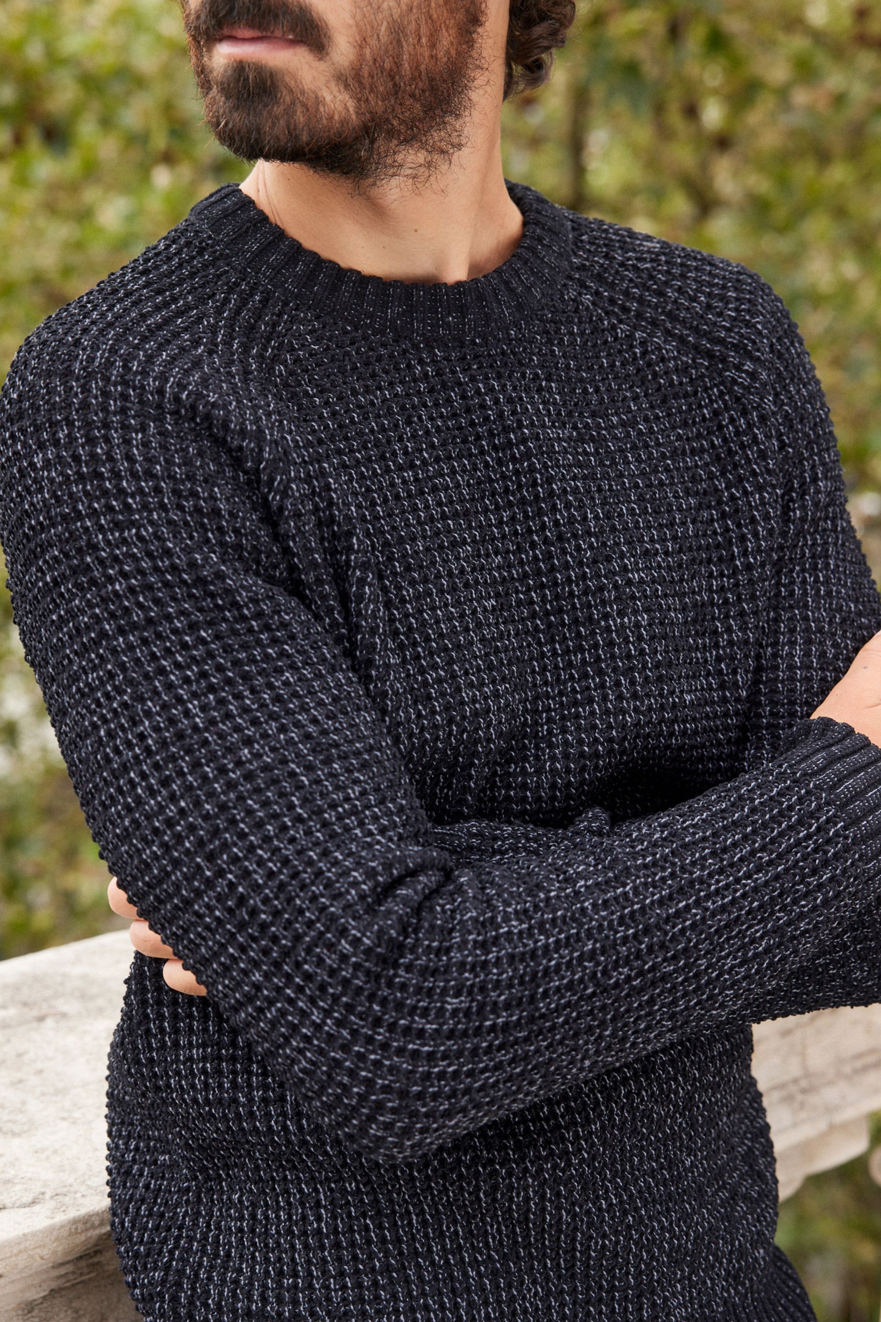 Chenille deals black jumper