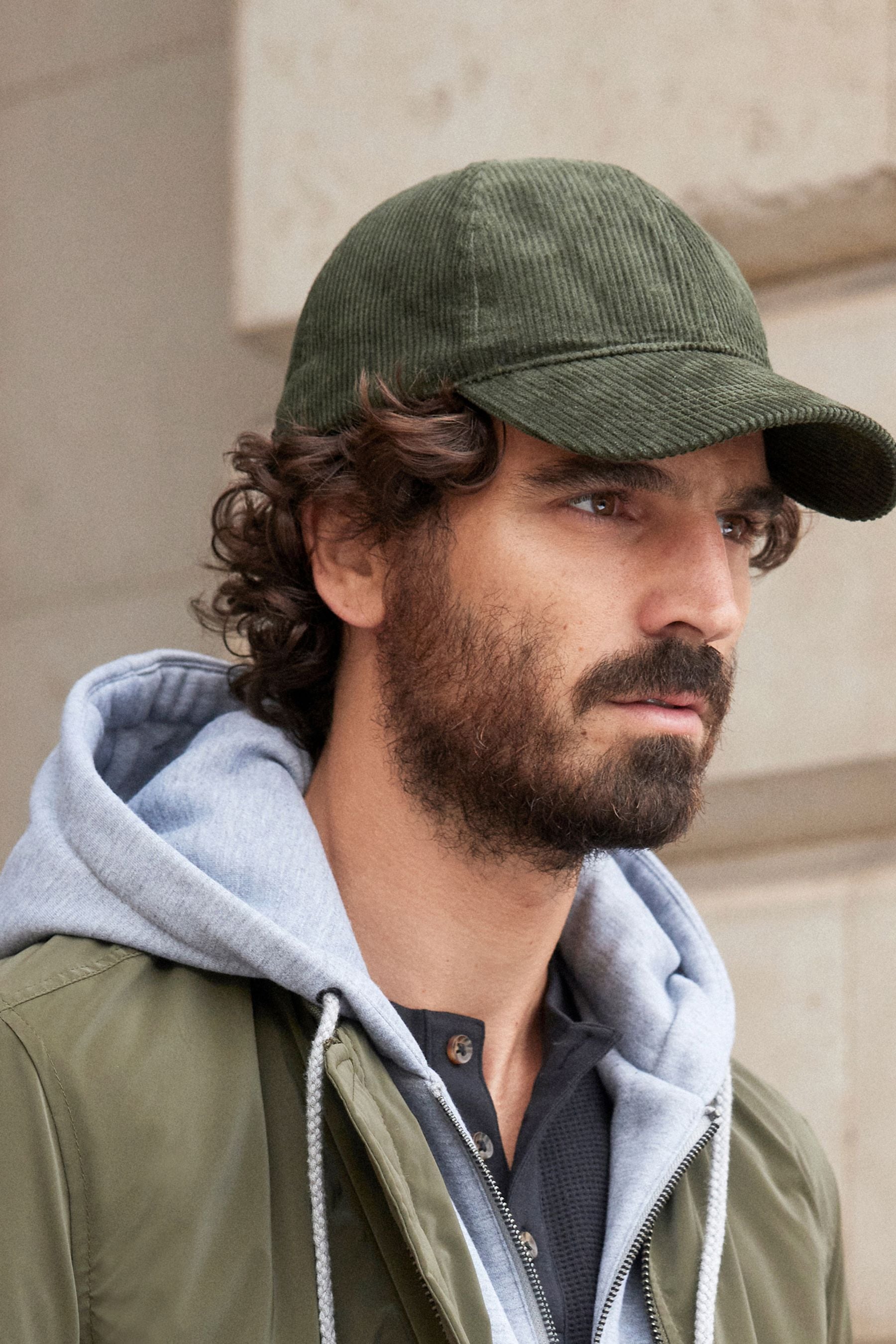 Khaki green shop baseball cap