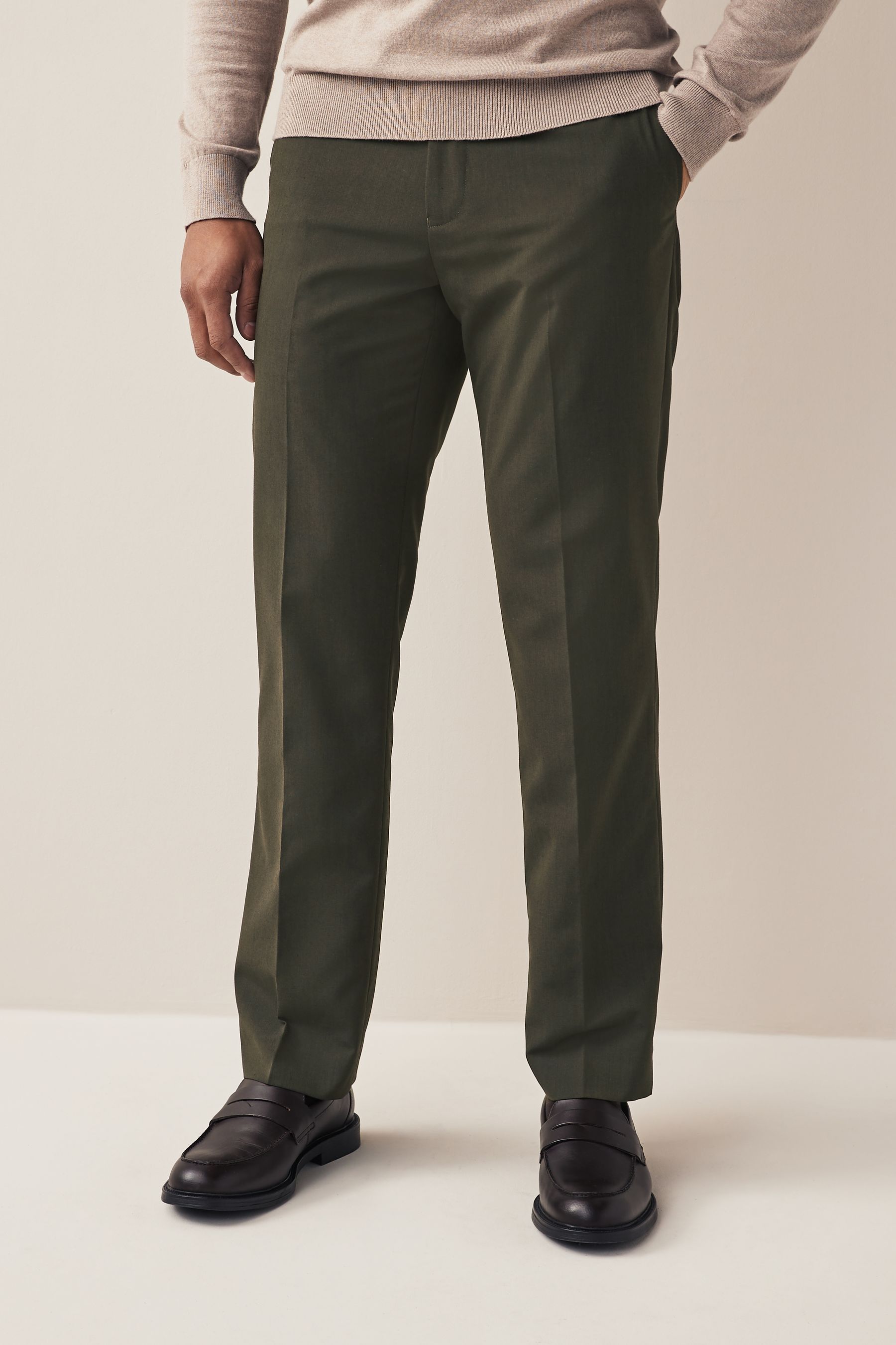 ASOS Selected Skinny Fit Suit Pants in Green for Men | Lyst