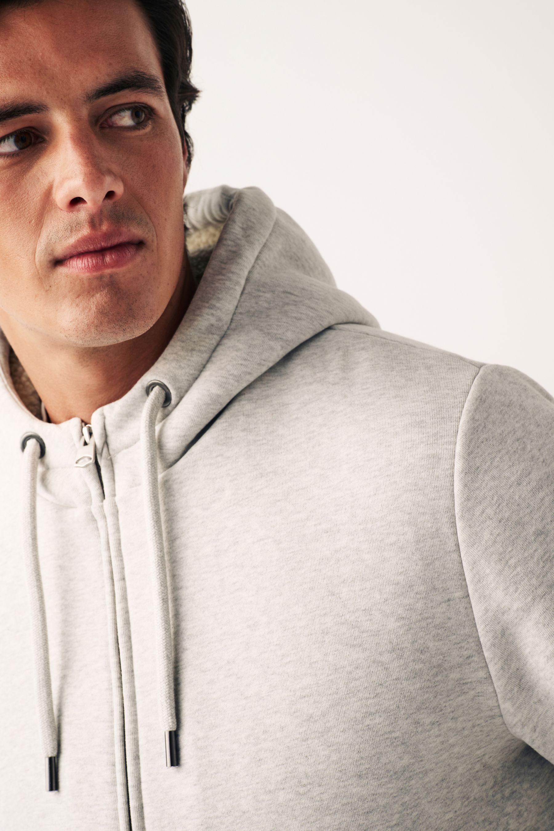 Grey borg hoodie clearance