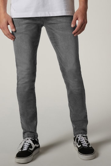 Grey Skinny Classic Stretch Jeans