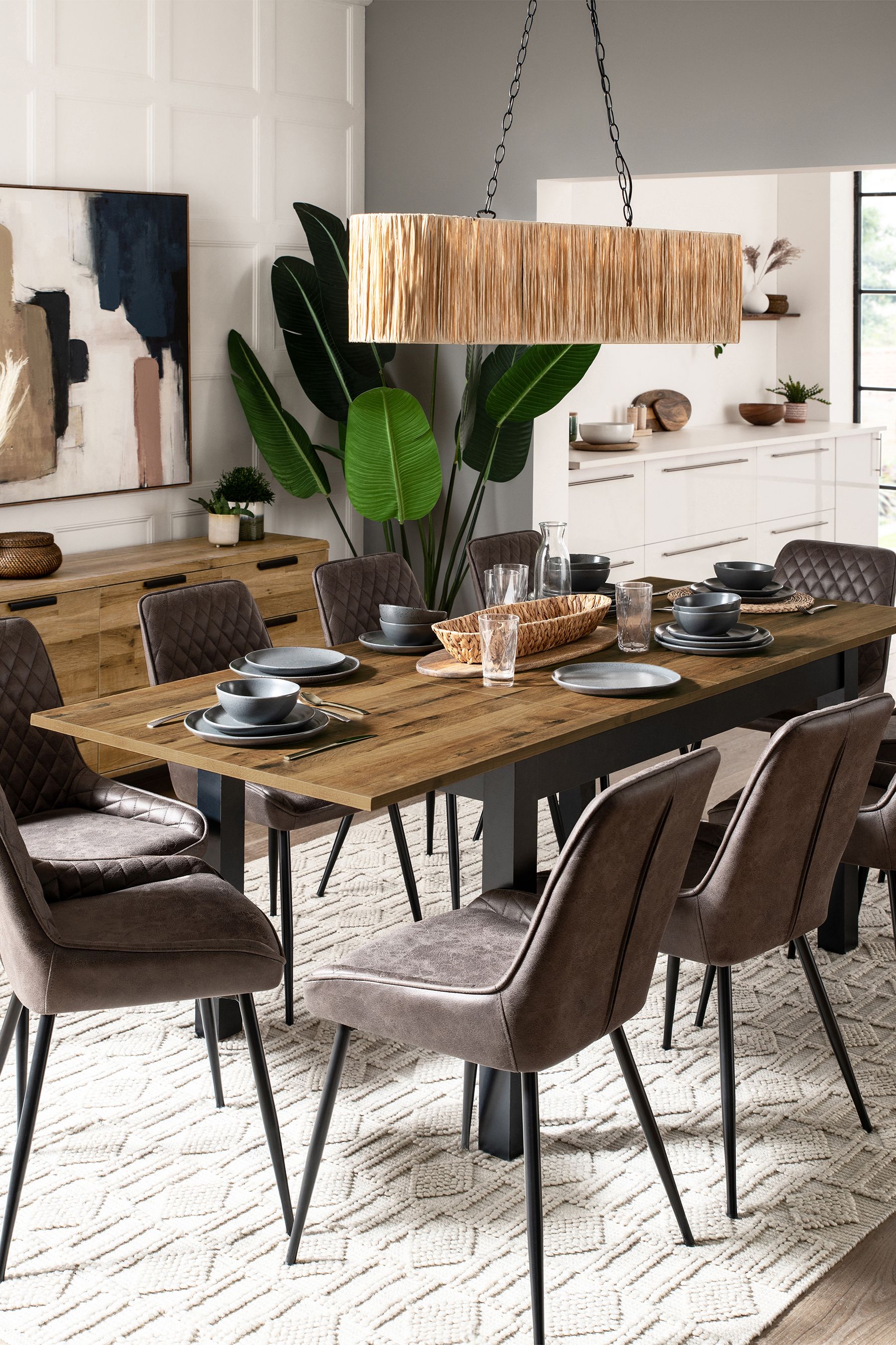 Next extending dining store table and chairs