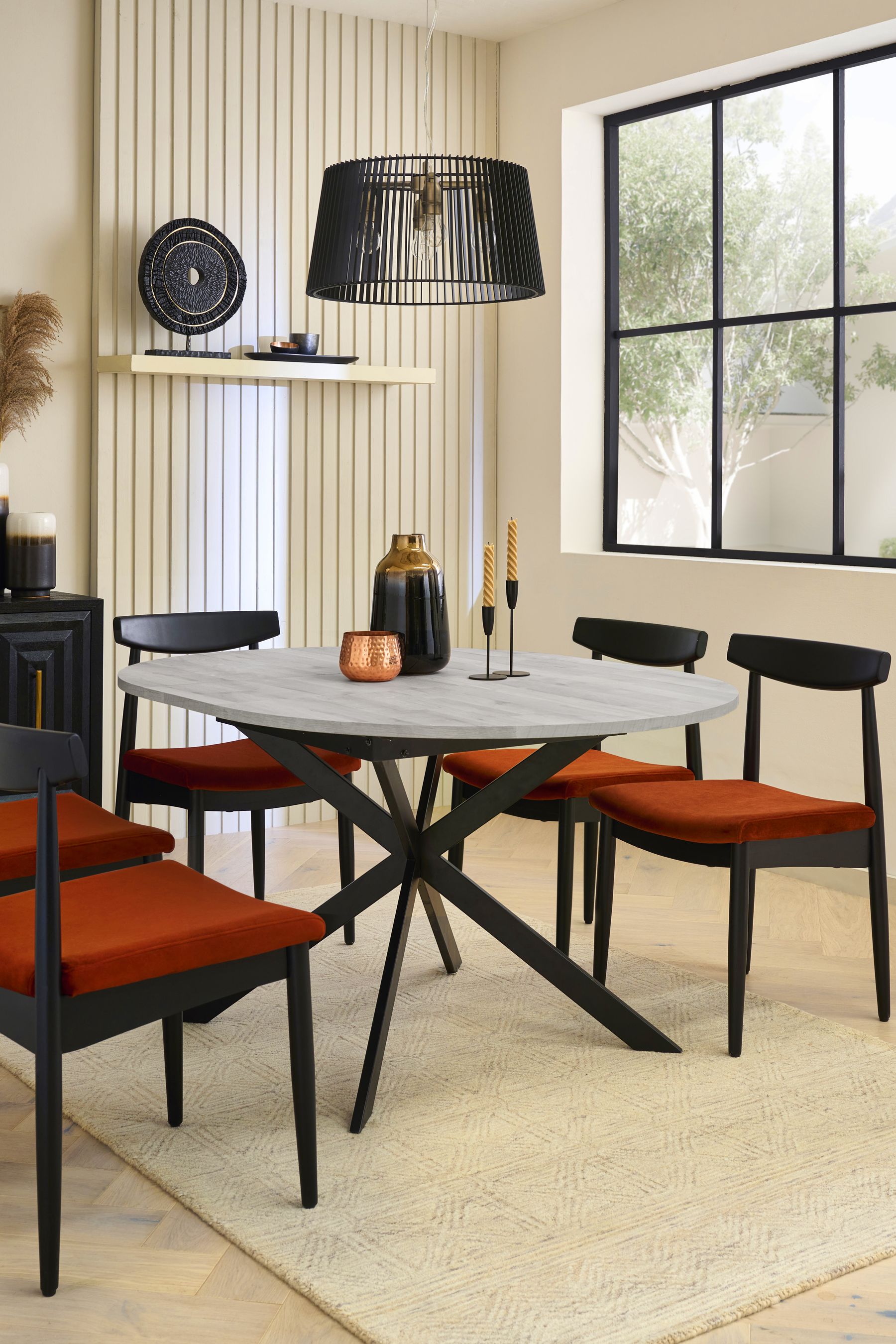 Next extending dining store table and chairs