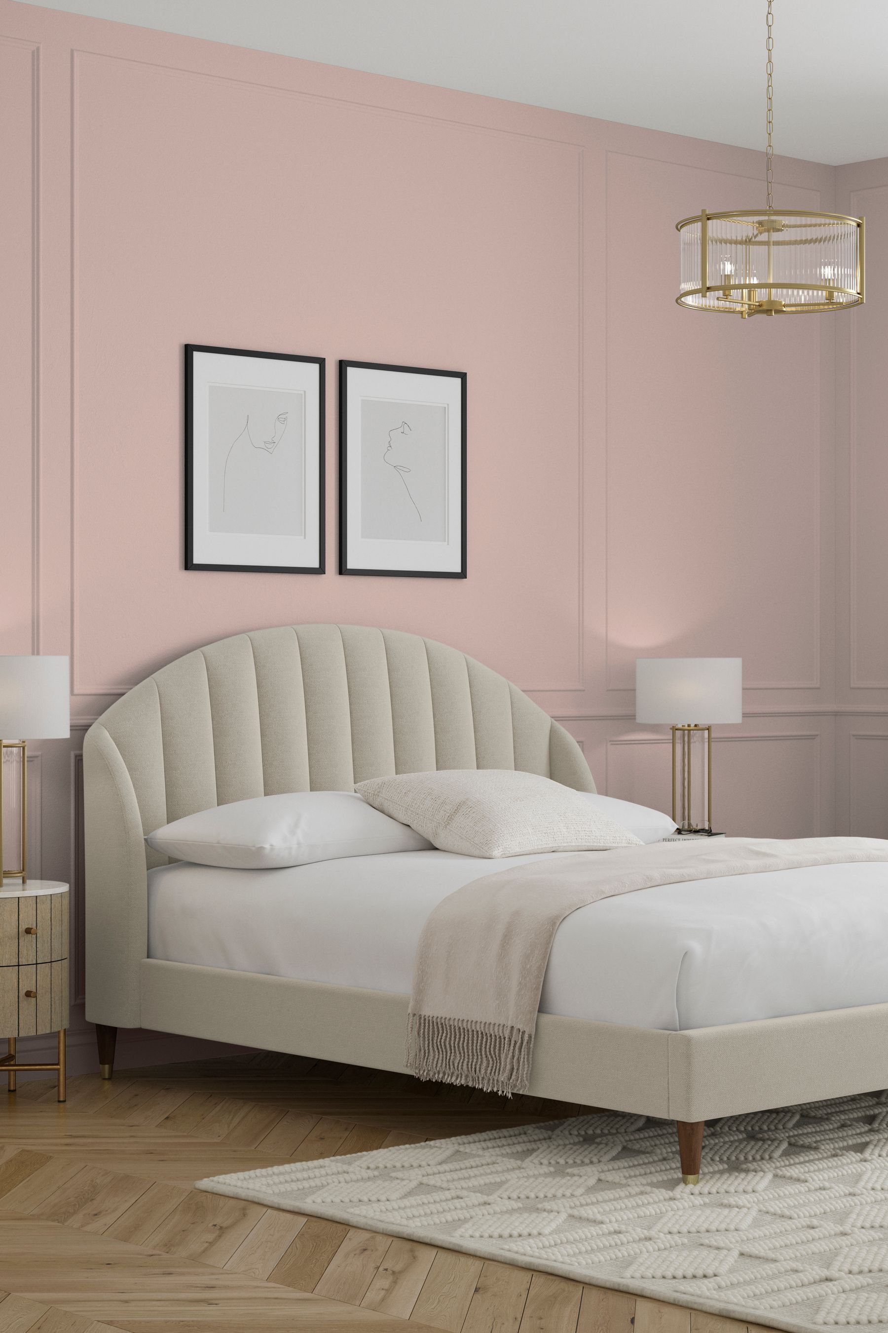 Next deals upholstered bed
