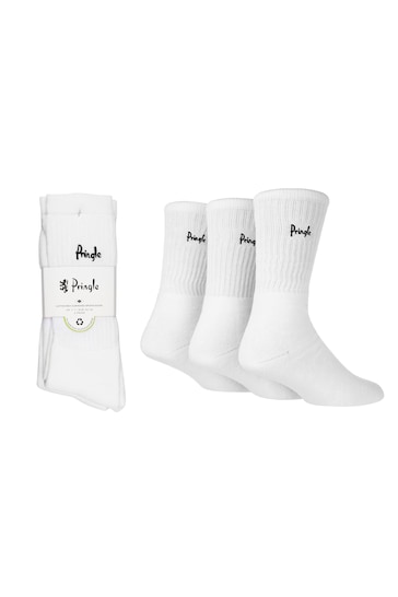 Pringle White Sports Socks