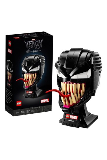 LEGO Marvel Spider-Man Venom Mask Adult Set 76187