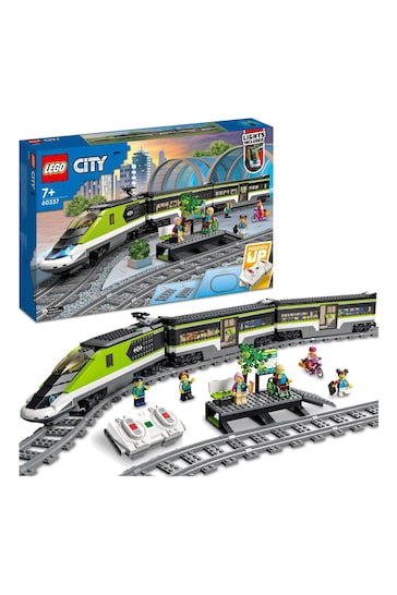 LEGO City Express Passenger Train Toy RC Lights Set 60337