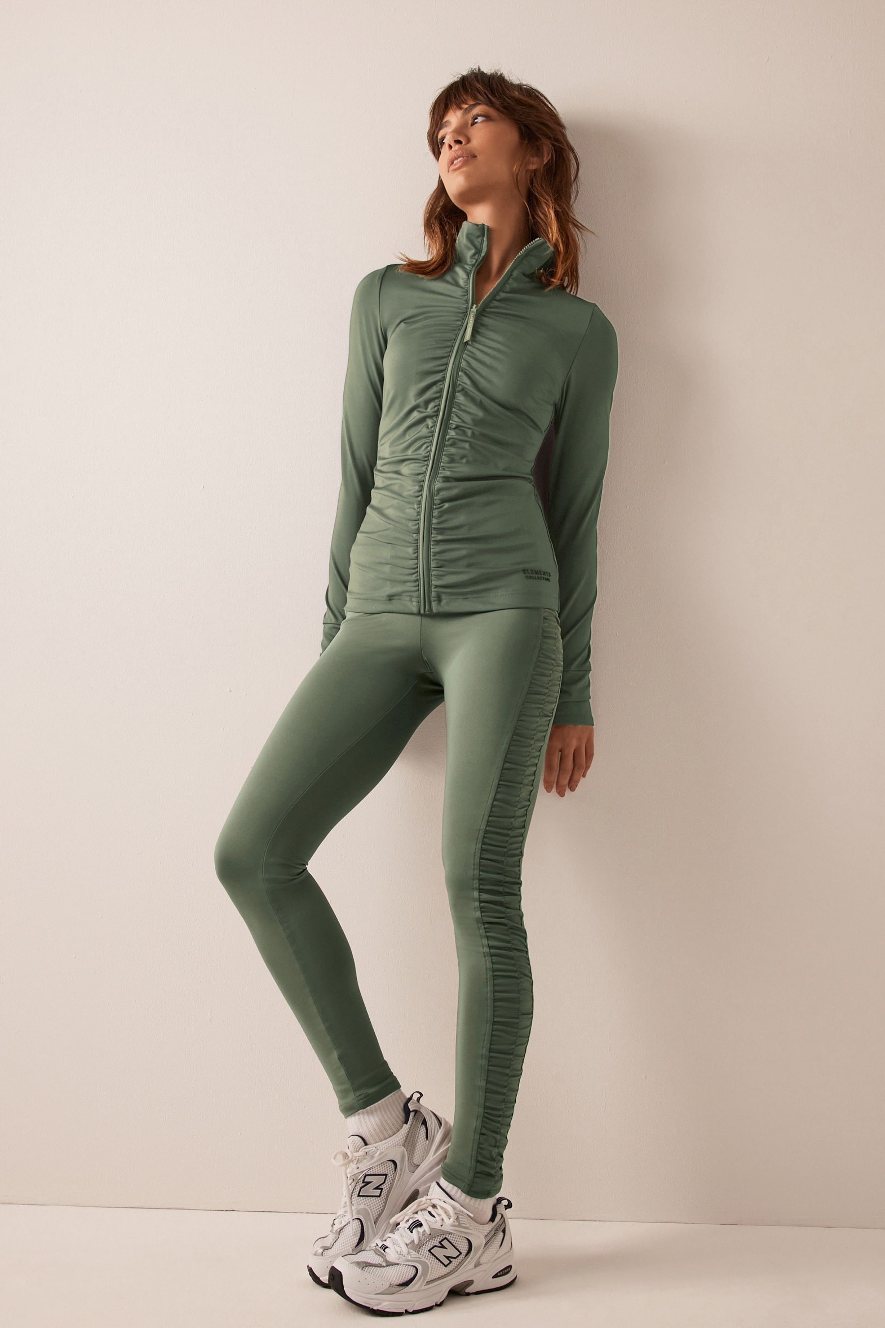 Next green leggings hotsell