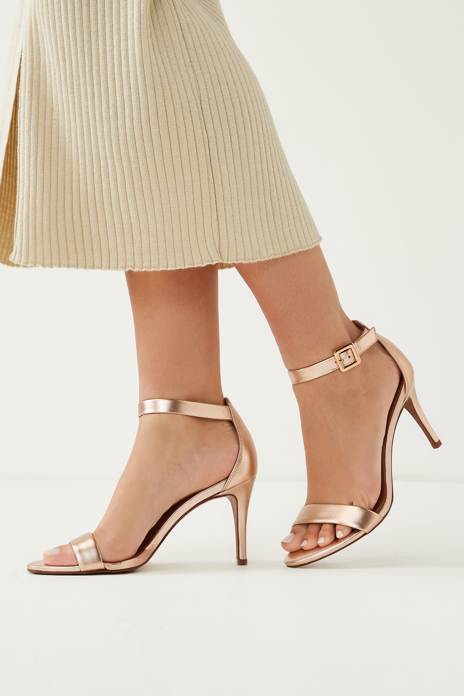 Gold mid discount heels uk