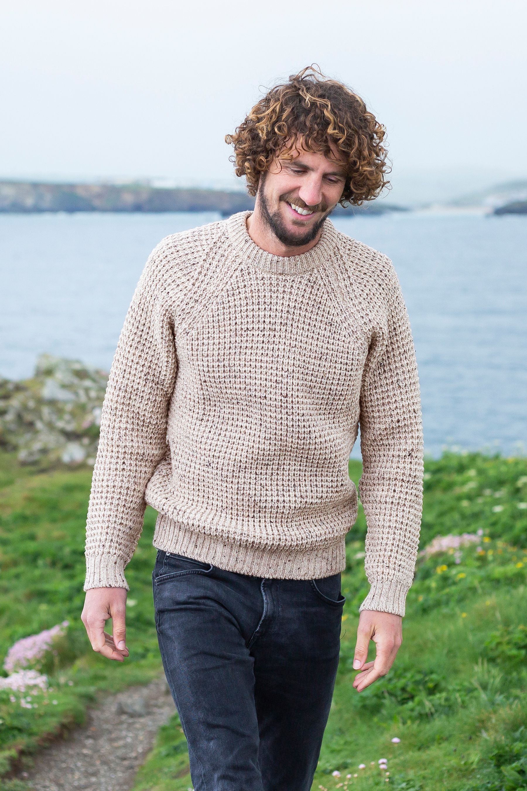 Mens store waffle jumpers