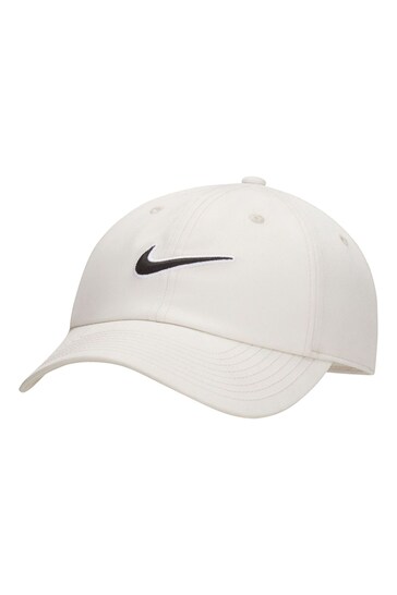 Nike White Club Unstructured Swoosh Cap