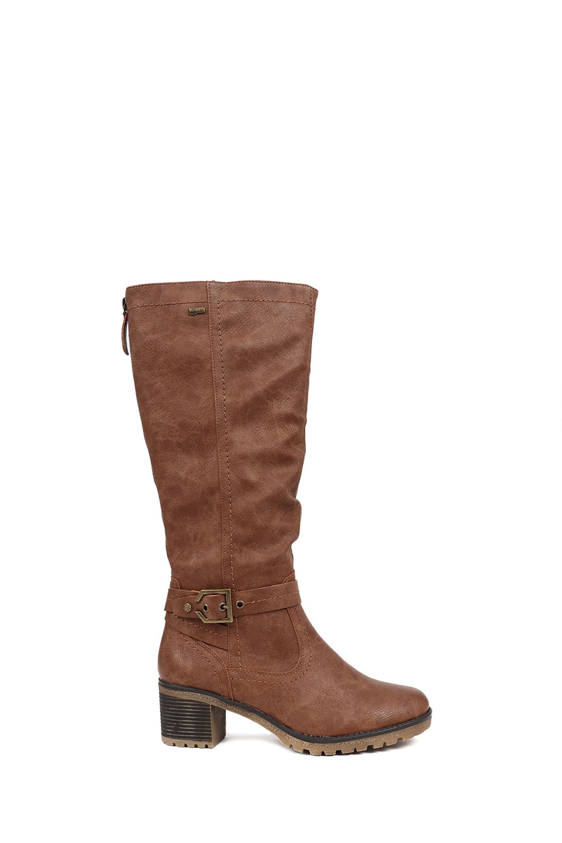 Heeled sales riding boots