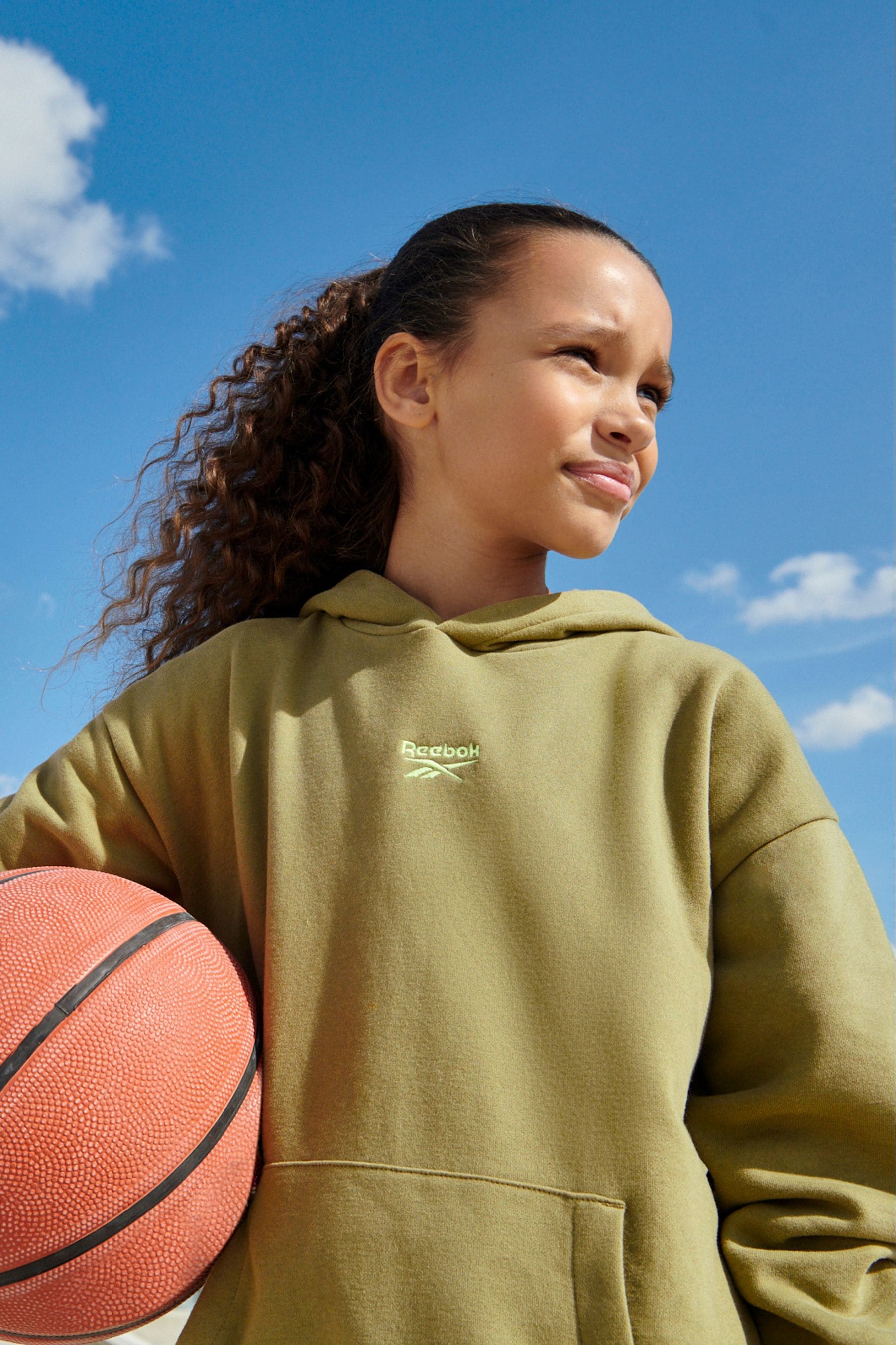 Reebok hoodie womens outlet brown