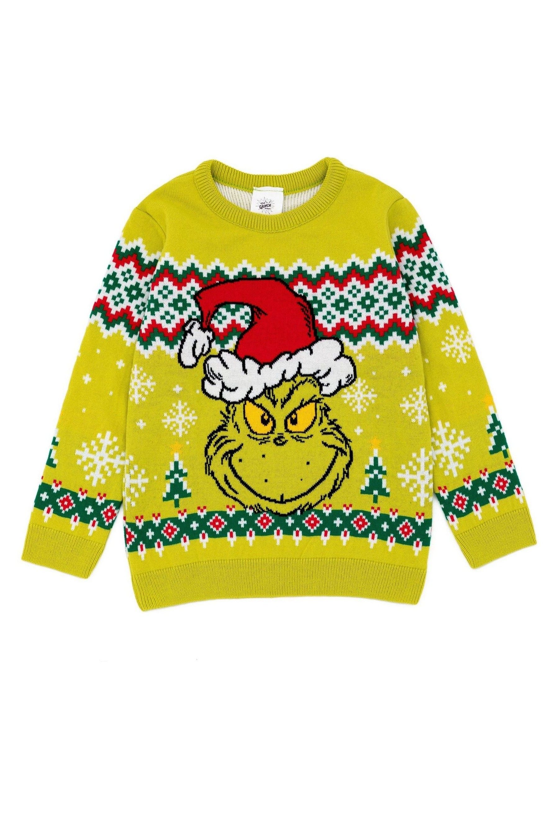 Children's grinch on sale jumper