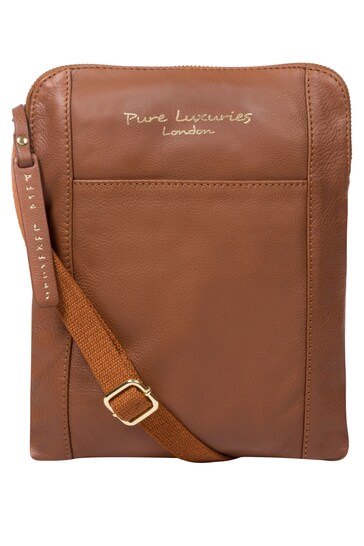 Pure Luxuries London Maisie Leather Cross-Body Bag