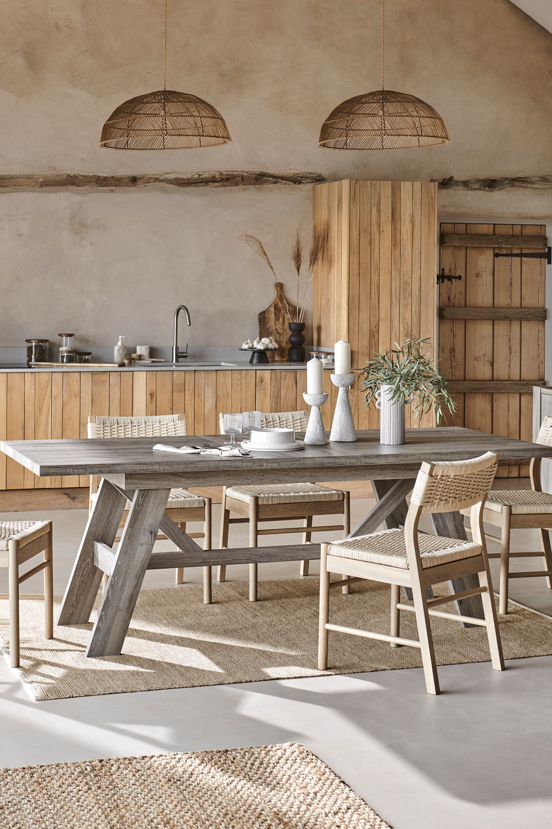Trestle clearance dining bench