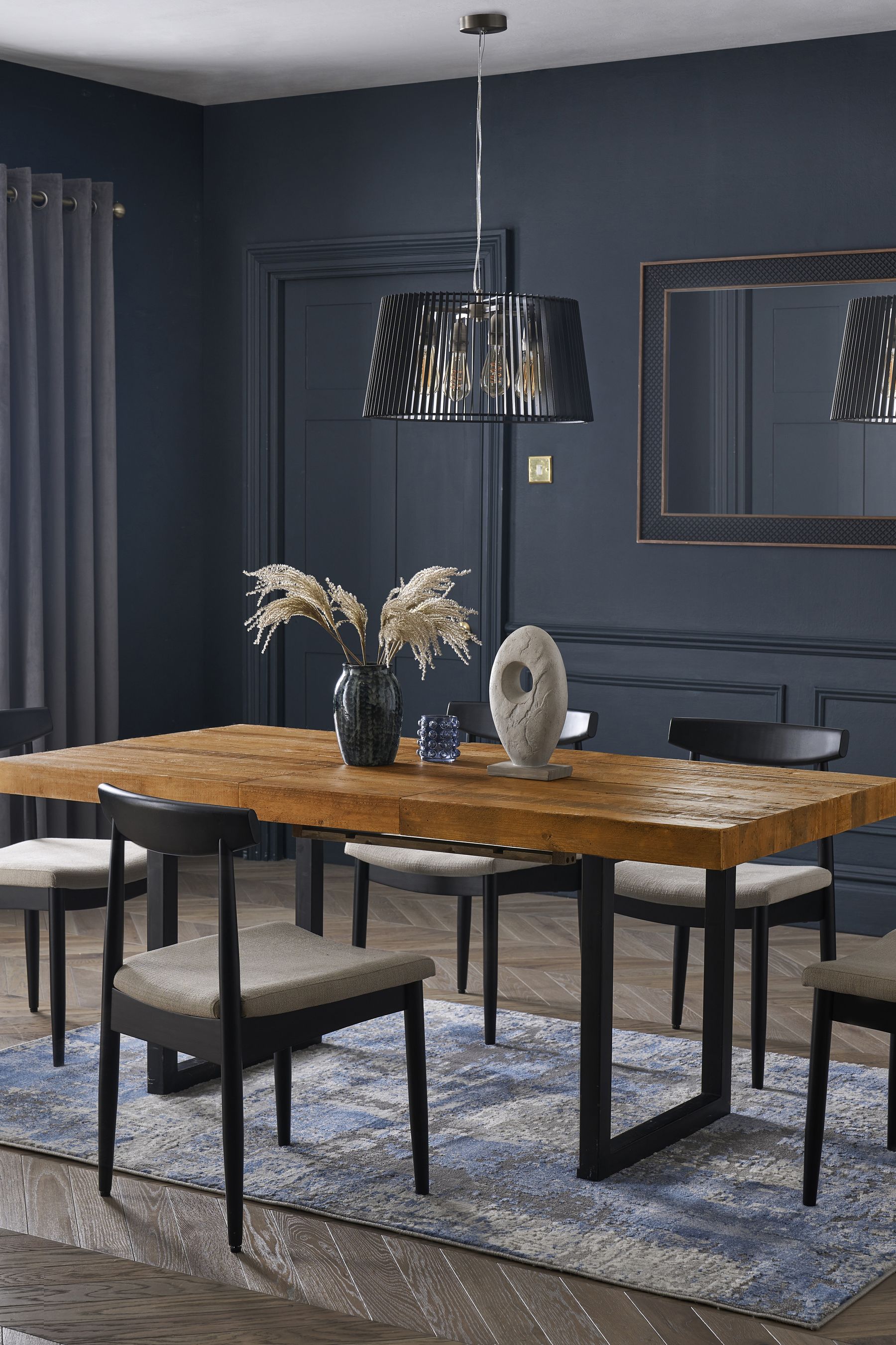 Next black shop table