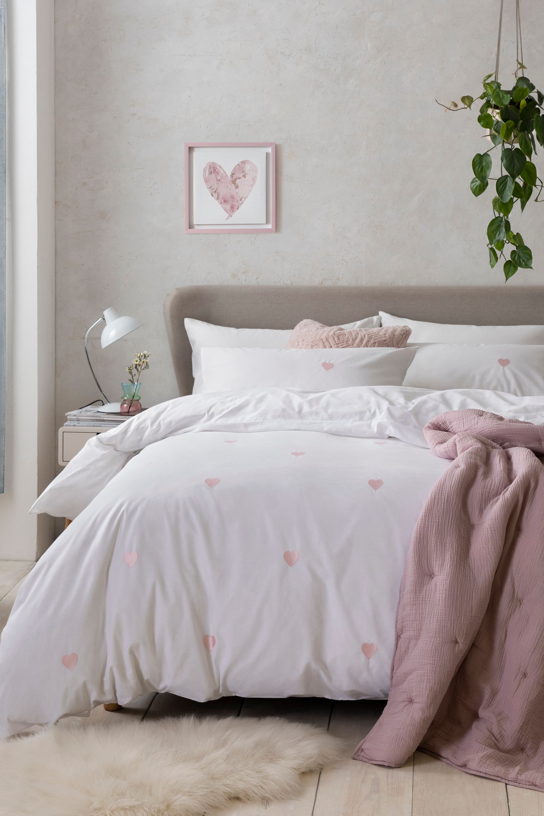 Next white new arrivals bedding