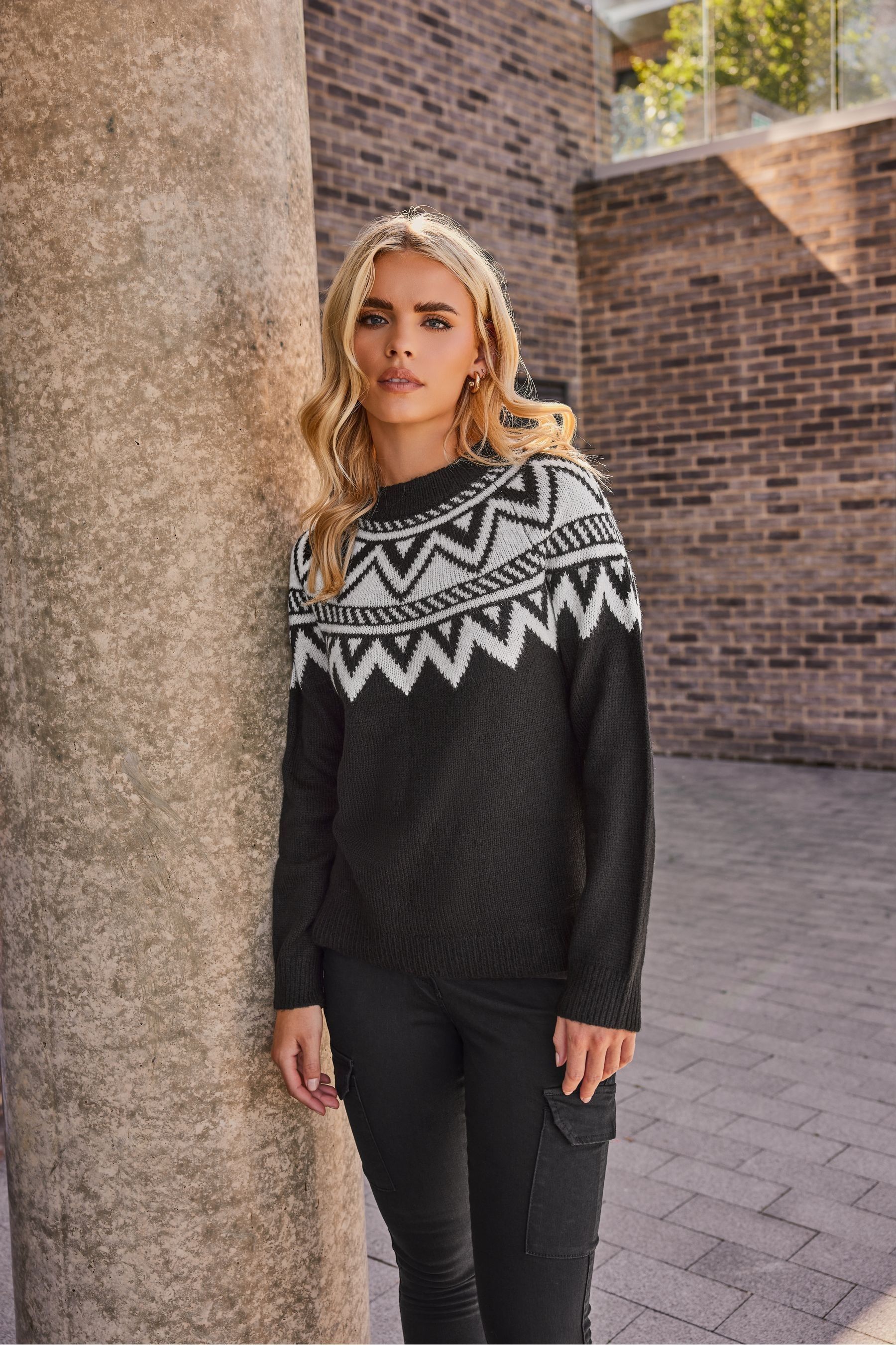 Petite black sales jumper