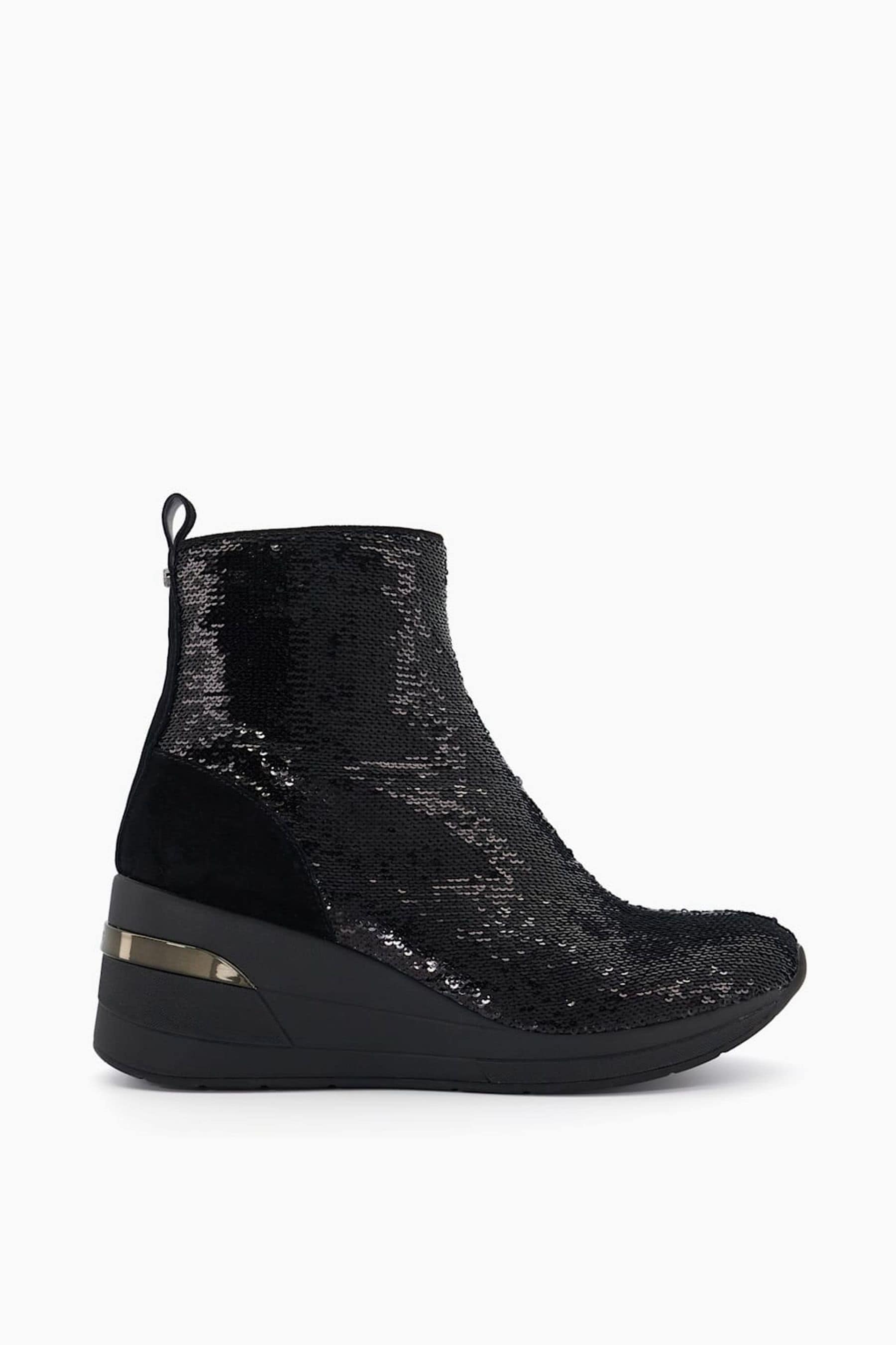 Dune top sparkly boots