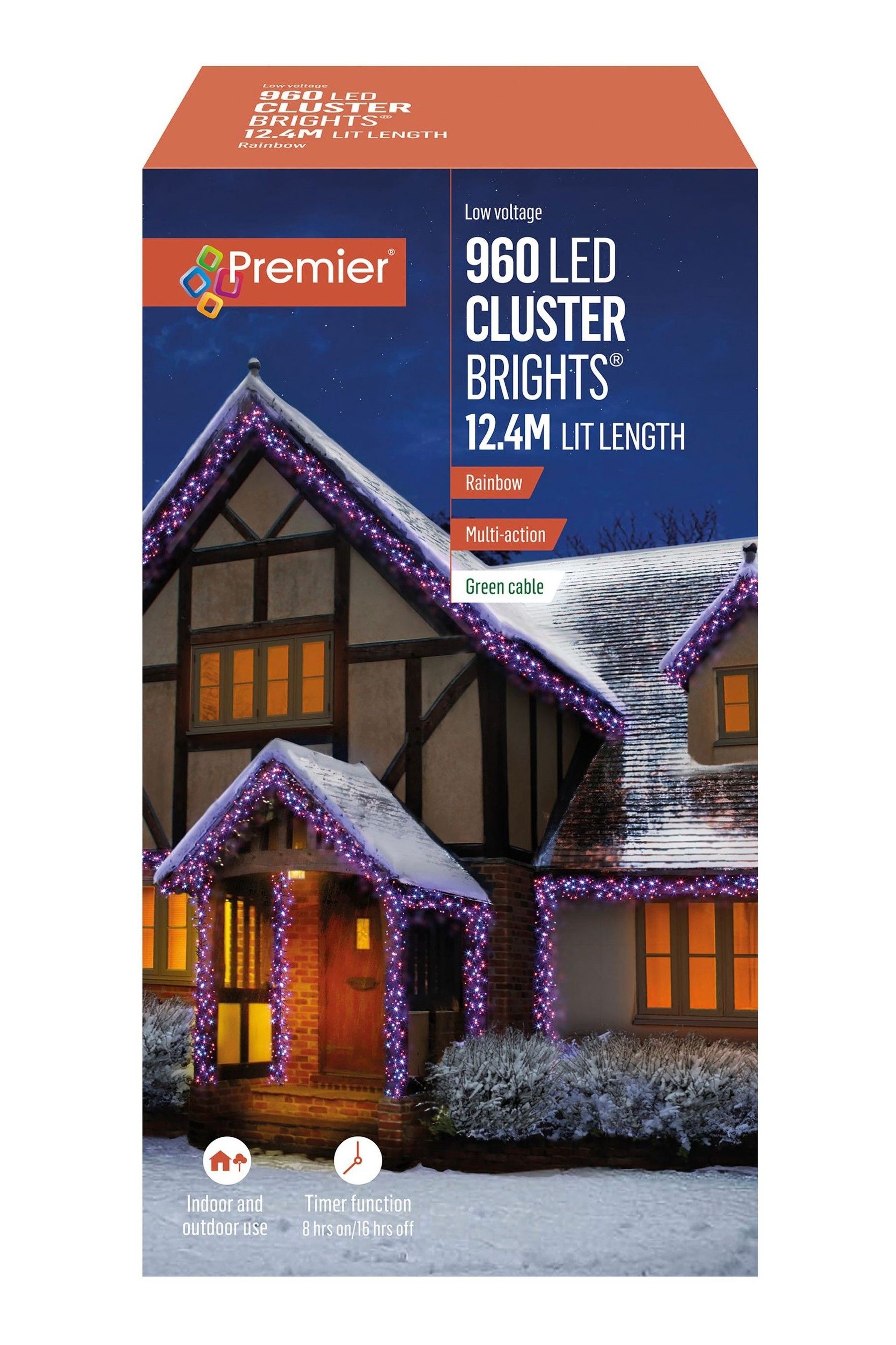 Buy Premier Decorations Ltd Red LED Clusters With Timer From The Next   358 078s 