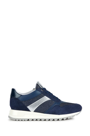 Buy Geox Blue Tabelya Sneakers from the Next UK online shop