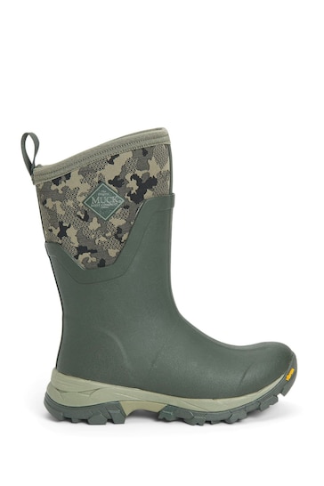 Muck Boots Green Arctic Ice Mid Wellies