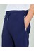 Navy Textured Jersey Shorts