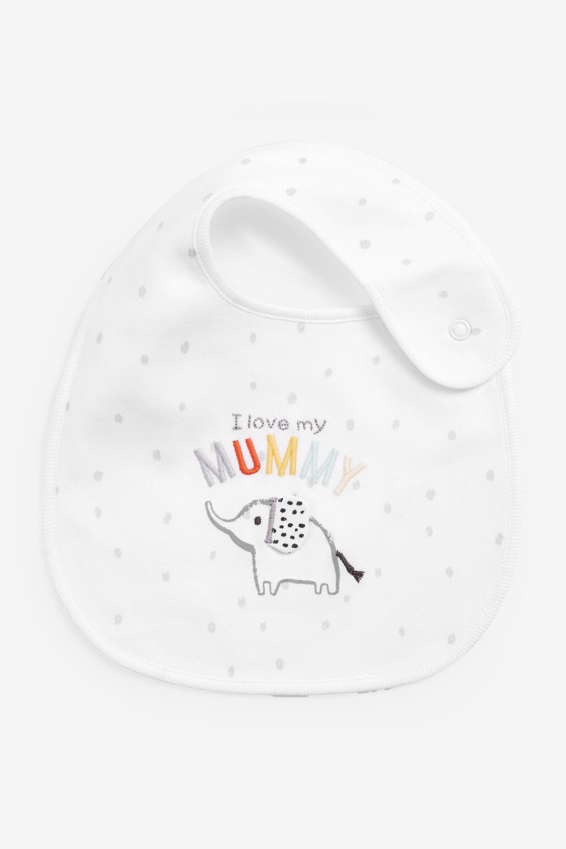 Buy 2 Pack Regular Baby Bibs from Next USA