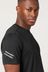 Black Short Sleeve Tee Active Gym & Training T-Shirt