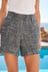 Boutique Moschino tailored paperbag waist shorts