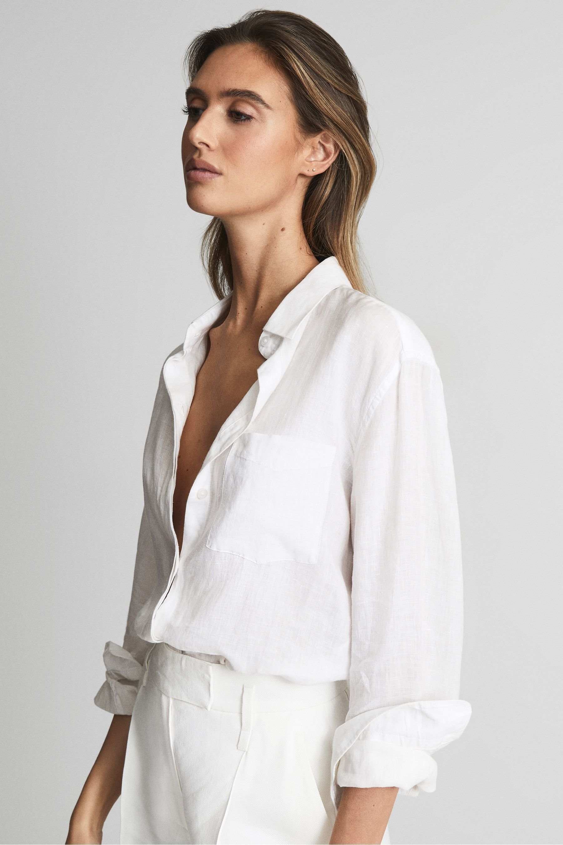 Womens linen shirts uk sale