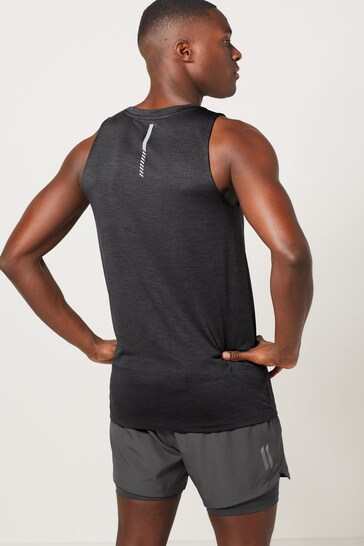 Charcoal Grey Next Active Gym & Training Vest